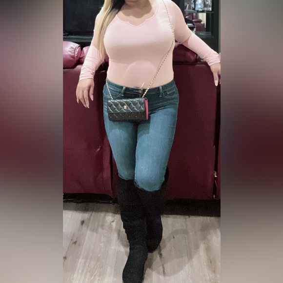 SOLD!!!!!❤️ CLASSIC CHANEL FLAP WALLET w/ CHAIN ❤️ - Picture 10 of 11